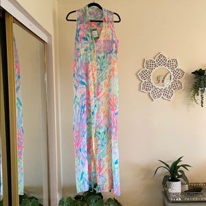 Lilly Pulitzer- Ezra maxi beach dress size medium